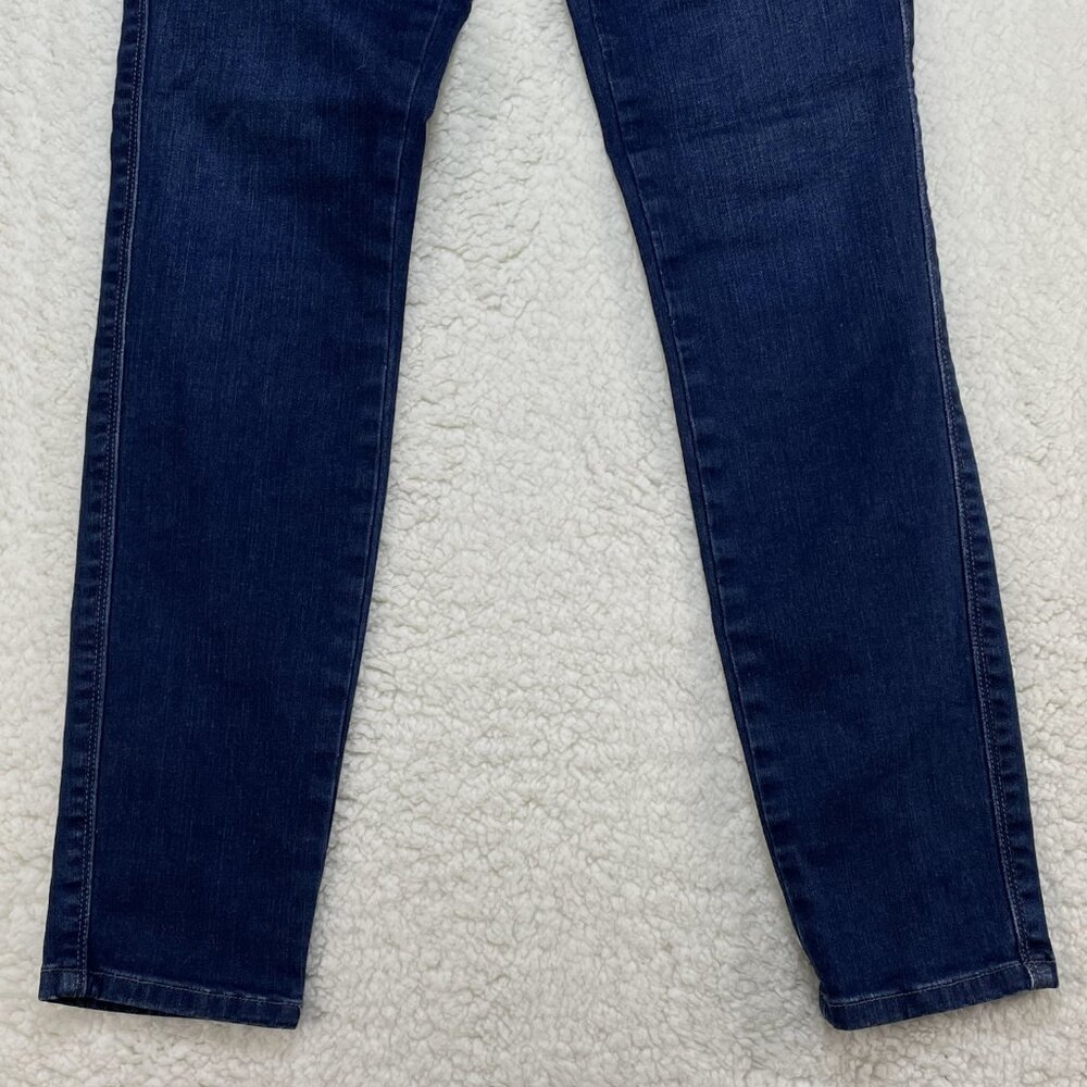 FRAME Jeans Womens Size 27 Blue Le High Skinny Ankle High Rise Dark Wash 27x28 - Picture 3 of 11
